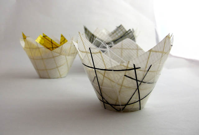 Tealights. Recycled Boat Sails